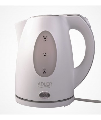 Adler - bouilloire électrique de 1,7L avec affichage LCD et contrôle de la  température 2200W beige noir - Bouilloire - Rue du Commerce